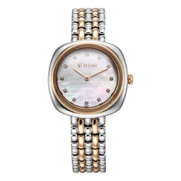 Titan Women Purple Dial & Bracelet Style Straps Analogue Watch 95241KM01-picture-24