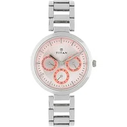 titan Youth Analog Pink Dial Women's Watch-NL2480SM05/NP2480SM05-picture-49