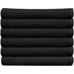 TL-01201 Edge Salon Towel 16" X 27" - Jet Black 12 PC-picture-46