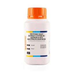 TM Media 500g Tryptone Yeast Extract Cystine W/Sucrose &a; W/O Bacitracin Agar Base, TM 2398-image-37