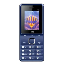 Tmb T3 1.8 Inch 1050 mAh 2G GSM Blue Feature Phone image 1