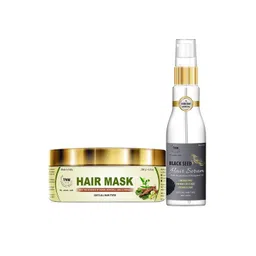 TNW The Natural Wash Combo of 2 Amla Hair Mask 200 Gm & Black Seed Hair Serum 100 ml-picture-28