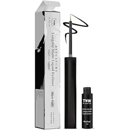 TNW-The Natural Wash Eyecatchy Longstay Matte Liquid Eyeliner 4 ml | Water resistant, Smudge Proof, Quick Dry & Long Lasting | Intense Pigmented With Bold Matte Finish | Kohl Eyeliner for Women-picture-28