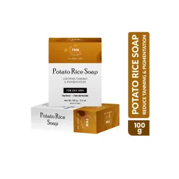 TNW The Natural Wash Handmade Potato Rice Bathing Soap For Oily SkinReduces Tanning & Pigmentation-picture-28