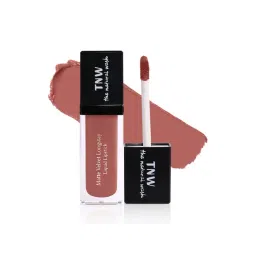 TNW-The Natural Wash Matte Velvet Longstay Liquid Lipstick Pretty Peach - 5 ml-picture-20