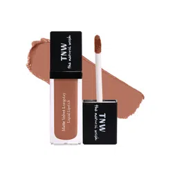 TNW the natural wash Matte Velvet Longstay Smudge-Proof Liquid Lipstick 5ml - Nutty Nude-picture-22