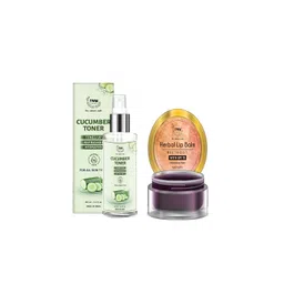 TNW the natural wash Set of Cucumber Toner - 100ml & Herbal Beetroot Lip Balm - 5g-picture-33
