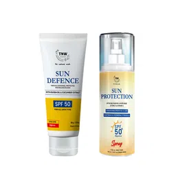 TNW the natural wash Set of Sun Defence Cream - 50g & Sun Protection Spray - 100ml-picture-26