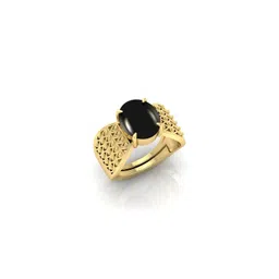 todani jems 14.25 Ratti Agate Stone Original Certified Hakik Gemstone Gold Plated | Adjustable Ring-picture-14
