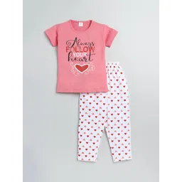 Todd N Teen Girls Black Printed Night suit-picture-57