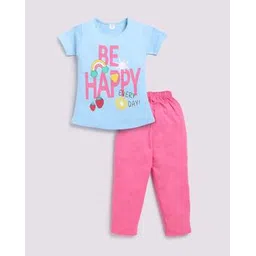 todd n teen Girls Printed T-Shirt & Pyjamas Set-picture-17