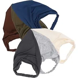 toddmomy 6pcs Elastic Bandana Hair Scarves for Women Non- Bohemian Headbands Versatile Fashion Accessories for Yoga Casual Wear and Outdoor Activities-picture-20