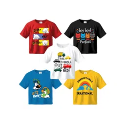 Toddylon Kids 5 Printed Applique T-shirt-picture-28