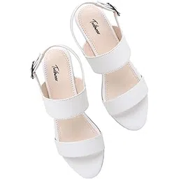 todhwear Women’s Chunky Block Heels | Slingback Ankle Strap Heels | Stylish Open Toe Sandals for Party, Office & Casual Wear |-picture-43