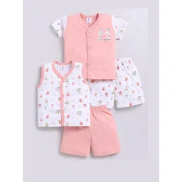 TODOS Boys Pink Pure Cotton Clothing Set-picture-47