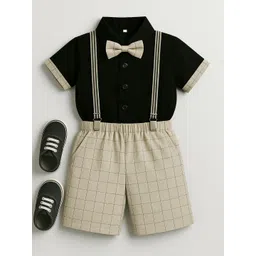 TOGEPI Boys Pure Cotton Shirt with Shorts-picture-22