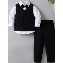 TOGEPI Boys Shirt & Trousers With Waist Coat-picture-50