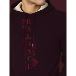 TOGS & TERRE Men Printed Hooded Sweatshirt image 3