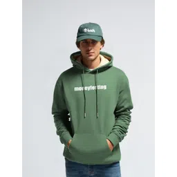 TOGS & TERRE Men Typography Printed Hooded Pullover Sweatshirt-picture-20