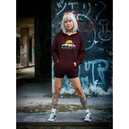 TOGS & TERRE Women Printed Hooded Sweatshirt-picture-20