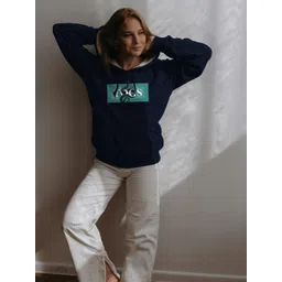 TOGS & TERRE Women Printed Hooded Sweatshirt-picture-27