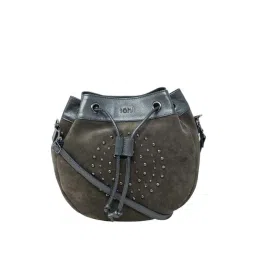 Tohl Green Rivets Medium Sling Handbag-picture-12
