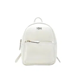 Tohl Nevern White Leather Medium Backpack-picture-38