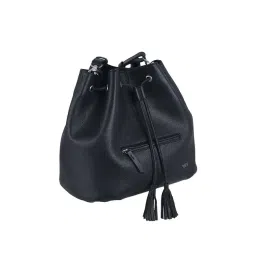 Tohl Rp1 Montauk Black Tassel Leather Bucket Backpack image 2