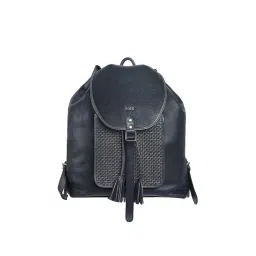Tohl Rp1 Nayara Black Textured Leather Backpack-picture-31