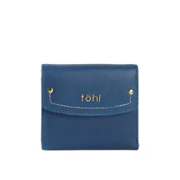 Tohl Rp1 Stevie Blue Riveted Leather Tri-fold Wallet-picture-32
