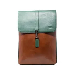 Tohl Tan & Green Solid Laptop Sleeve-picture-15