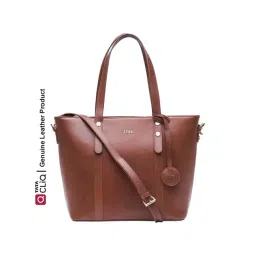 Tohl Tan Solid Medium Tote Handbag image 2