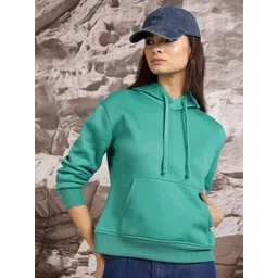 Tokyo Talkies Hooded Drop Shoulder Sleeves Relaxed Fit Pullover Sweatshirt-picture-36