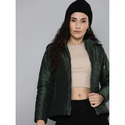 Tokyo Talkies Solid Detachable Hood Padded Jacket-picture-22