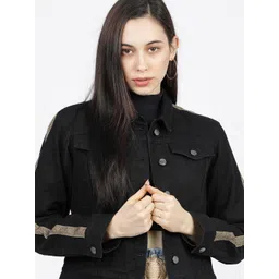 Tokyo Talkies Women Denim Jacket-picture-27