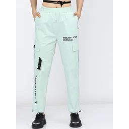 Tokyo Talkies Women Green Cargos Trousers-picture-37