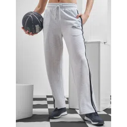 TOKYO TALKIES Women Grey Striped Track pant-picture-13