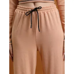 Tokyo Talkies Women Knitted Top With Trouser Co-Ords image 3