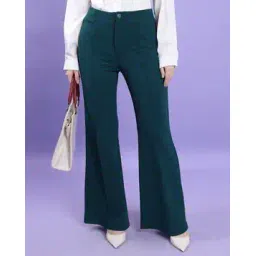 tokyo talkies Women Mid-Rise Boot Fit Trousers-picture-48