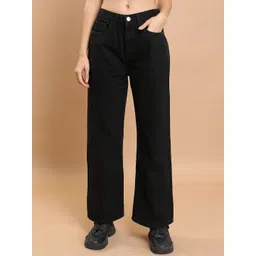 Tokyo Talkies Women Mid-Rise Clean Look Flared Jeans-image-42