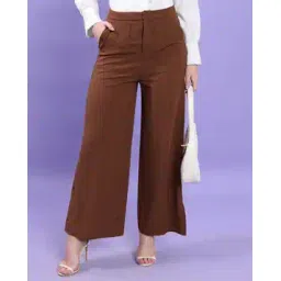 tokyo talkies Women Mid-Rise Wide Leg Trousers-picture-16