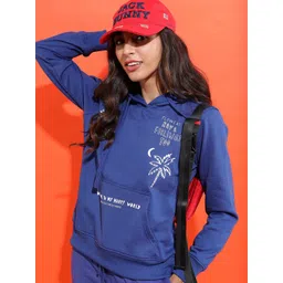 Tokyo Talkies Women Printed Hooded Sweatshirt-picture-31