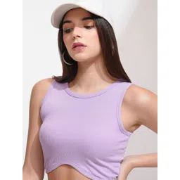 Tokyo Talkies Women Solid Cotton Top-picture-12