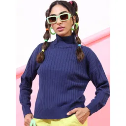 Tokyo Talkies Women Solid Pullover-picture-25