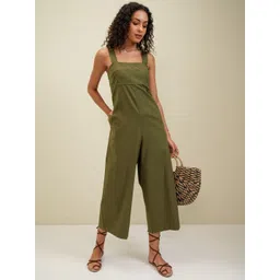 Tokyo Talkies Women Solid Sleeveless Basic Jumpsuit-picture-31