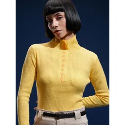 Tokyo Talkies Women Striped Pullover-picture-14