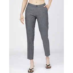 Tokyo Talkies Women Tapered Fit Trousers-picture-25