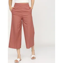 Tokyo Talkies Women Tapered Fit Trousers TTP0001485-ORANGE-picture-34