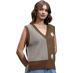 tokyo talkies Women's Acrylic TTSW000785 Sweater-picture-10