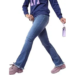 tokyo talkies Women's Boot Cut Jeans-picture-24